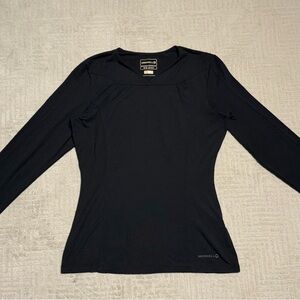 Merrell Opti-Wick Long Sleeve Base layer shirt Black Top Women’s XS